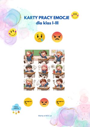 Karty EMOCJE dla klas 1-3