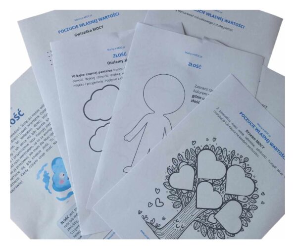 Karty EMOCJE dla klas 1-3