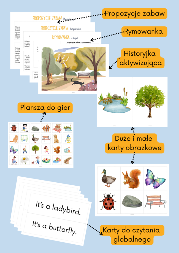 In the park - pakiet materiałów