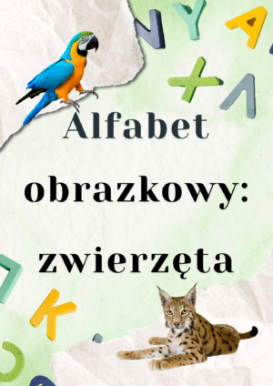 Alfabet obrazkowy: zwierzęta