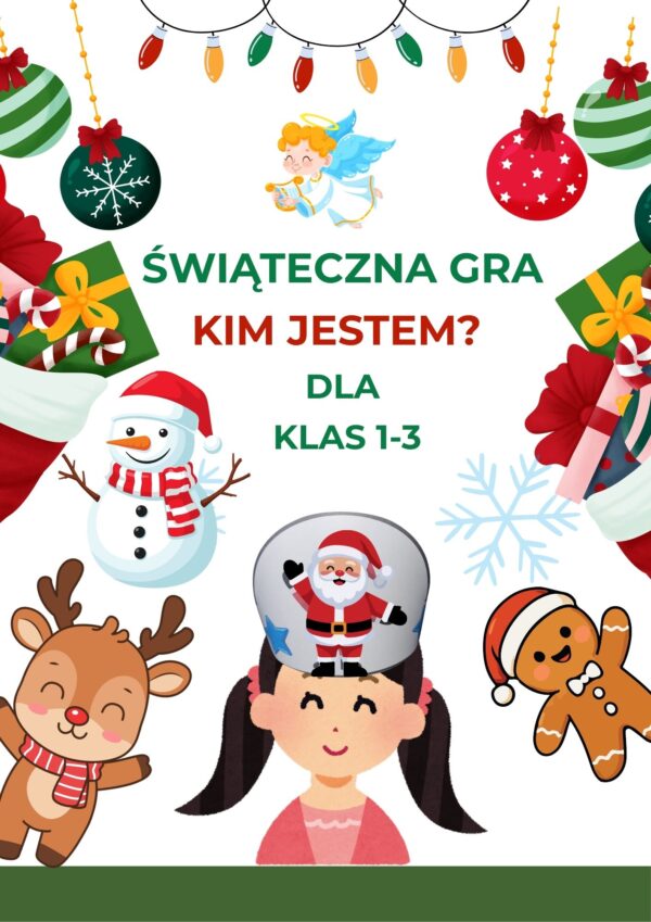 Kogo spotkałem Tej Nocy? - gra świąteczna dla klas 4-8